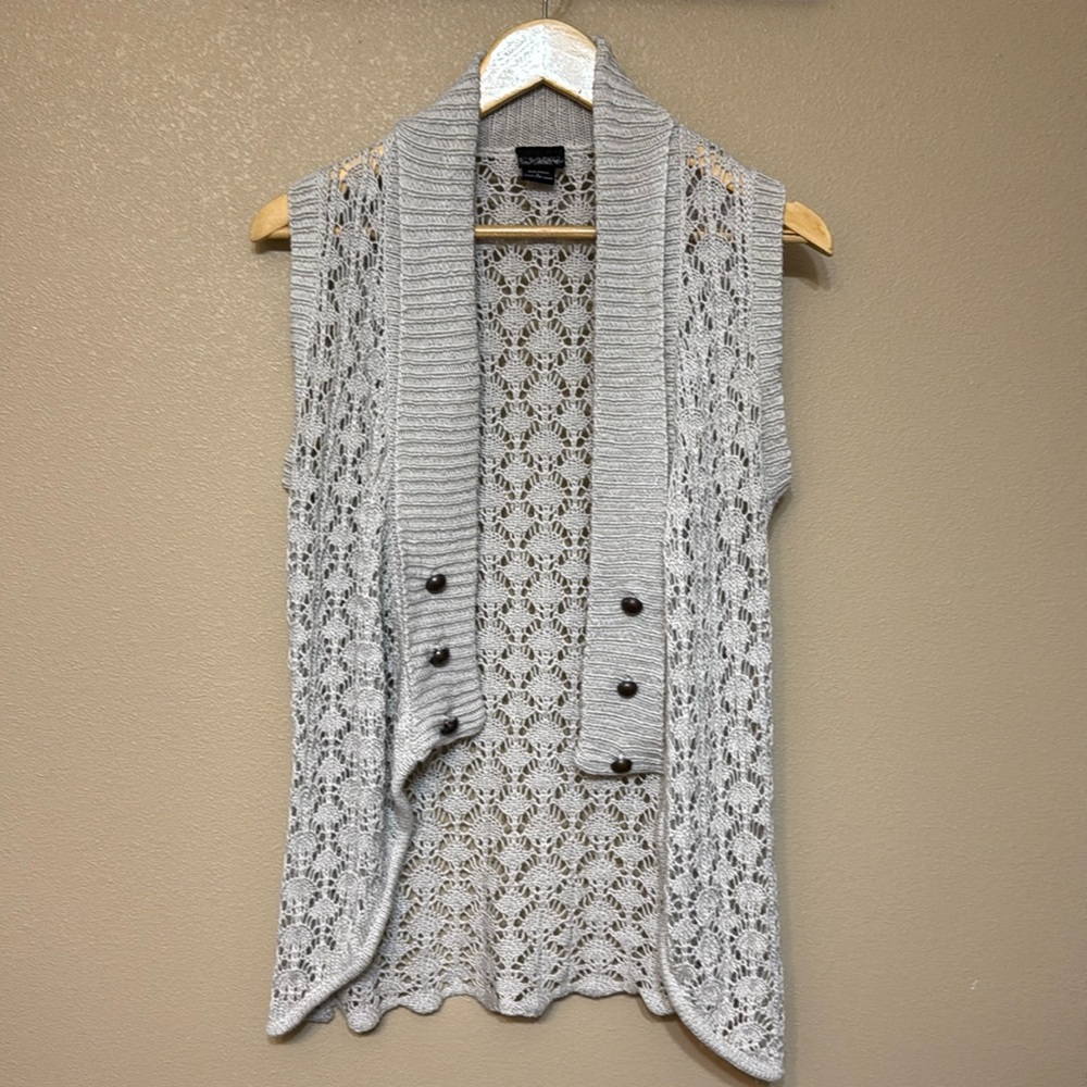 Daytrip Gray Sweater Coverup